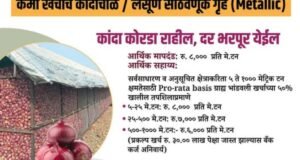 कांदाचाळ योजना, कमी खर्च, जास्त नफा!