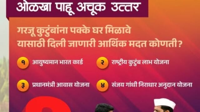 We need to provide safe and secure homes to needy and economically weak families in our country.