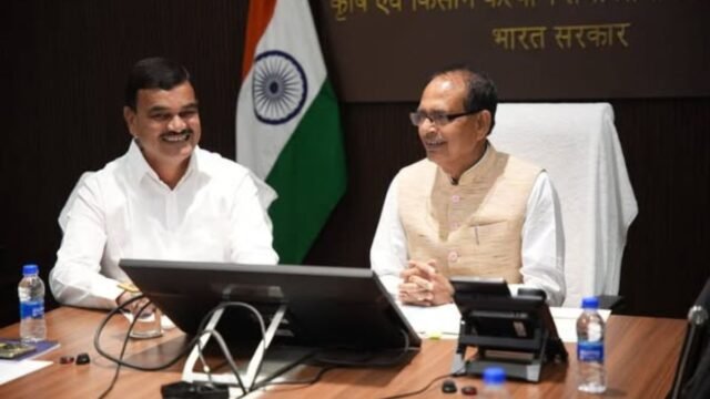Agriculture Minister Bharane's discussion with Union Agriculture Minister Shivraj Singh Chouhan
