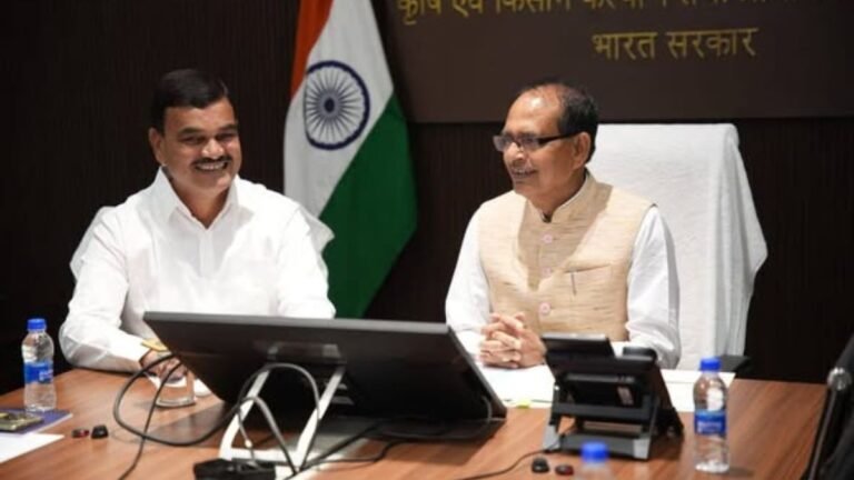 केंद्रीय कृषिमंत्री शिवराज सिंह चौहान यांच्याशी कृषीमंत्री भरणे यांची चर्चा