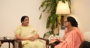 मॉरिशसच्या उच्चायुक्त शीलाबाई बाप्पू यांनी घेतली उपमुख्यमंत्री सुनेत्रा अजित पवार यांची सदिच्छा भेट