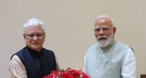 महाराष्ट्राचे राज्यपाल जिष्णू देव वर्मा यांची पंतप्रधानांशी भेट