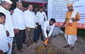 संगमनेर तालुक्यातील औद्योगिक वसाहतीचे काम लवकरच मार्गी लावणार – पालकमंत्री डॉ. राधाकृष्ण विखे पाटील