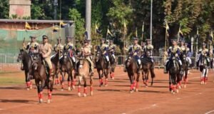 महाराष्ट्र राज्य स्थापनेच्या ६७ व्या वर्धापन दिनानिमित्त दादर येथील छत्रपती शिवाजी महाराज मैदानावर १ मे २०२६ रोजी होणाऱ्या मुख्य शासकीय कार्यक्रमाची रंगीत तालीम आज याच मैदानावर घेण्यात आली.