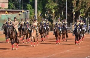 महाराष्ट्र राज्य स्थापनेच्या ६७ व्या वर्धापन दिनानिमित्त दादर येथील छत्रपती शिवाजी महाराज मैदानावर १ मे २०२६ रोजी होणाऱ्या मुख्य शासकीय कार्यक्रमाची रंगीत तालीम आज याच मैदानावर घेण्यात आली.