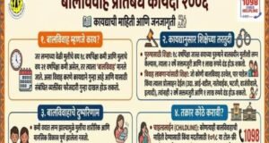 बालविवाह प्रतिबंध कायदा 2006 कायद्याची माहिती आणि जनजागृती