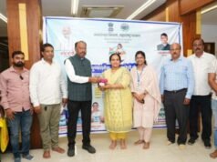 मंत्री चंद्रशेखर बावनकुळे यांच्या हस्ते पेंच नदीतील पवित्र जल कलश पूजन