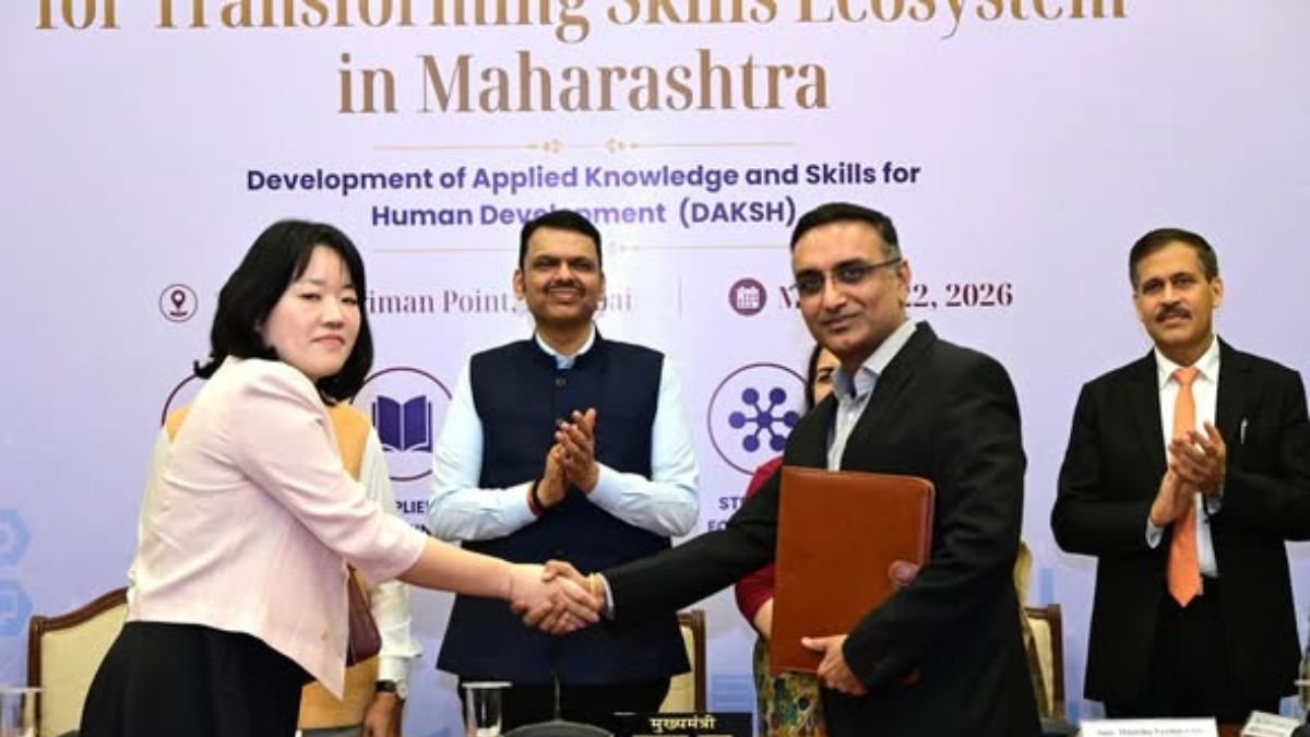 Three MoUs were signed in the presence of Chief Minister Devendra Fadnavis.