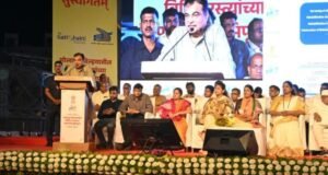 सोलापूर जिल्ह्याच्या सर्वांगीण विकासासाठी एक लाख कोटीच्या निधीतून रस्त्यांचे जाळे निर्माण करणार – केंद्रीय मंत्री नितीन गडकरी