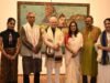 त्रिपुरा येथील राष्ट्रीय पुरस्कार विजेत्या कलाकार श्रीमती तपती भौमिक मजूमदार यांच्या ‘भूमिजा — बॉर्न ऑफ द अर्थ’ या कला प्रदर्शनाचे उद्घाटन