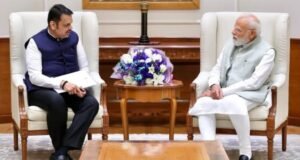 मुख्यमंत्री देवेंद्र फडणवीस यांनी आज नवी दिल्ली येथे पंतप्रधान नरेंद्र मोदी यांची सदिच्छा भेट घेतली.
