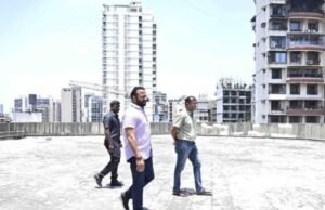 खारघर, नवी मुंबई येथे उभारण्यात आलेल्या ग्रामविकास भवन या शासकीय इमारतीची आज ग्रामविकासमंत्री जयकुमार गोरे यांनी पाहणी केली.