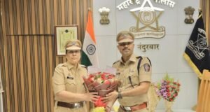 नंदुरबार पोलीस दलात पदभार हस्तांतरण सोहळा उत्साहात पार पडला.