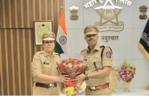 नंदुरबार पोलीस दलात पदभार हस्तांतरण सोहळा उत्साहात पार पडला.