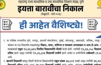 इयत्ता बारावी (फेब्रुवारी-मार्च २०२६) निकाल