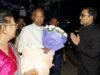 माजी राष्ट्रपती रामनाथ कोविंद यांचे ओझर विमानतळावर आगमन व स्वागत