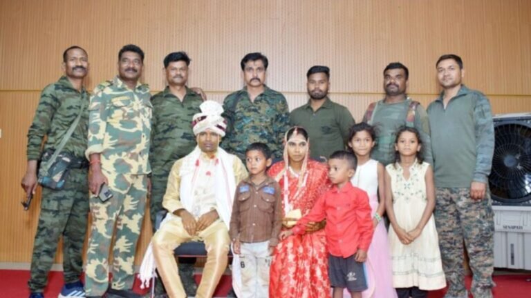 आत्मसमर्पित माओवादी सदस्यांनी बांधली विवाह गाठ; गोलू आणि संगीताची नव्या आयुष्याकडे वाटचाल