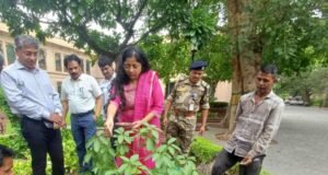 महाराष्ट्र सदन येथे जागतिक पर्यावरण दिनानिमित्त वृक्षारोपण