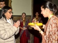 व्हेनेझुएलाच्या कार्यवाहक राष्ट्राध्यक्षा डेल्सी रॉड्रिग्ज यांचे मुंबईत उत्साहात स्वागत
