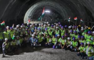 मुंबई-अहमदाबाद बुलेट ट्रेन प्रकल्पांतर्गत महाराष्ट्रात तिसऱ्या पर्वतीय बोगद्याचे काम पूर्ण