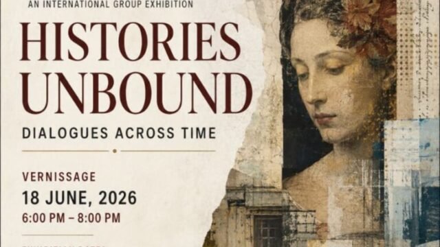 International group art exhibition ‘Histories Unbound’ organized at P. L. Deshpande Maharashtra Kala Academy.