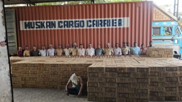 Major crackdown by the State Excise Department in Bhiwandi; contraband worth ₹1.90 crore seized.