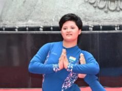योग साधनेतून अन्वीने दिव्यांगाच्या मर्यादेवर केली मात