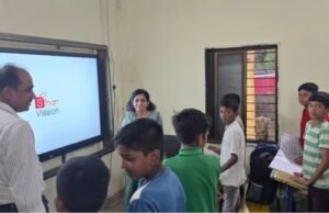 जिल्हाधिकारी डॉ. मित्ताली सेठी यांचा जवाहर नवोदय विद्यालय, अक्कलकुवा येथे भेट