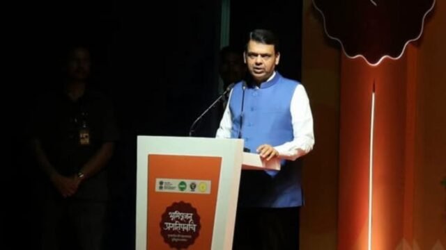 In Pune, in the distinguished presence of Chief Minister Devendra Fadnavis, Union Minister Nitin Gadkari, and Deputy Chief Minister Sunetra Ajit Pawar.