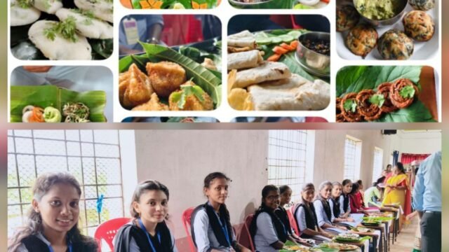 Dr. Tanajirao Chorge Junior and Senior College's Festival of 66 Wild Vegetables