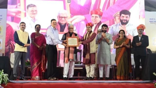 Organized on the occasion of the 111th Foundation Day of SNDT Women's University, at the hands of Governor Jishnu Dev Varma.