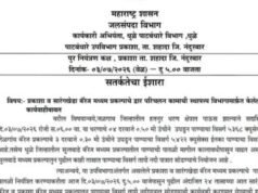 सतर्कतेचा इशारा | नागरिकांनी दक्ष राहावे