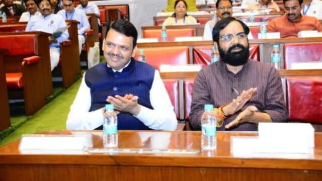 Chief Minister Devendra Fadnavis attends the ‘Vibi-Jiramji’ workshop as the chief guest.