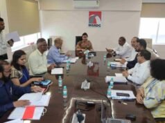 ऊर्जा राज्यमंत्री मेघना साकोरे – बोर्डीकर यांच्या अध्यक्षतेखाली येथील एमएसआरडीसी कार्यालयात एमएनआरई व महाराष्ट्र ऊर्जा