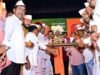 राज्यातील शेतकऱ्यांना दोन लाख रुपयांपर्यंतची कर्जमुक्ती दिल्याबद्दल शेतकऱ्यांच्या वतीने