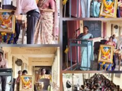 आष्टे येथील महात्मा गांधी विद्यालय व कनिष्ठ महाविद्यालयात, गुरुपौर्णिमा उत्साहात साजरी