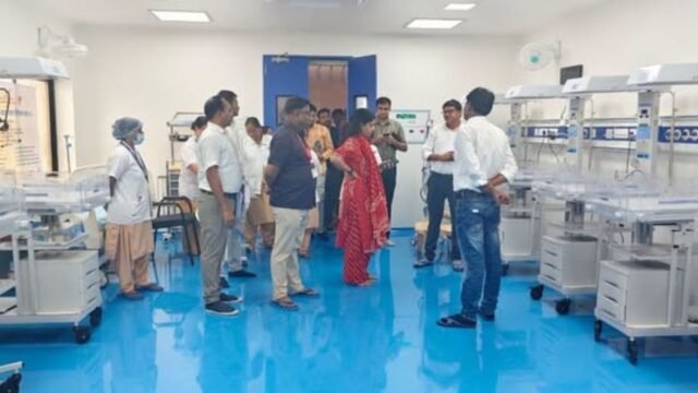 District Collector conducts a detailed inspection of the Rural Hospital and Women's Hospital in Dhadgaon; emphasis placed on the quality of healthcare facilities.