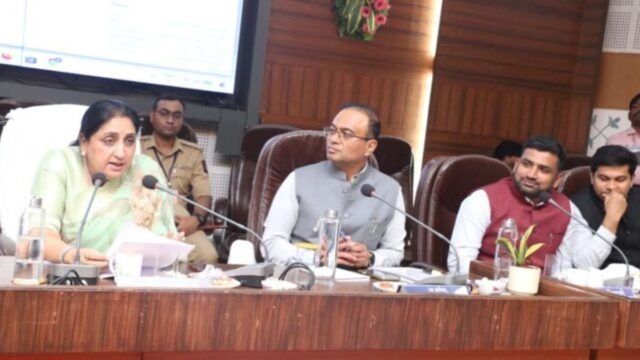 Prioritize rural development and plan to improve education, health, and the Human Development Index – Deputy Chief Minister Sunetra Ajit Pawar.