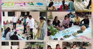 शासकीय शाळा पिंगळवाडे येथे रानभाज्या महोत्सव साजरा