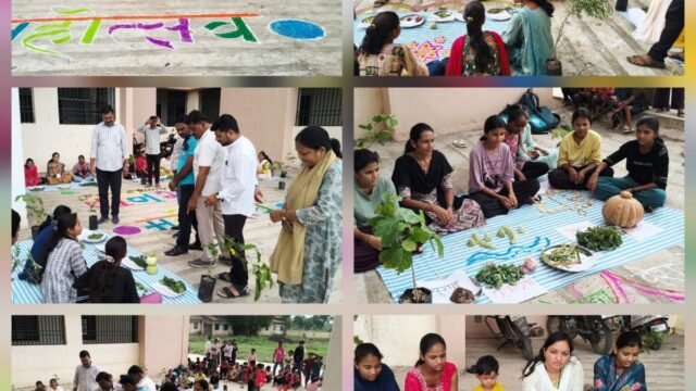 Wild Vegetable Festival Celebrated at Government School, Pingalwade