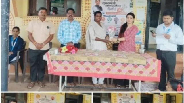 'Chief Minister's Public Health Camp' successfully concluded at the Gothane Doniwade Primary Sub-Centre.