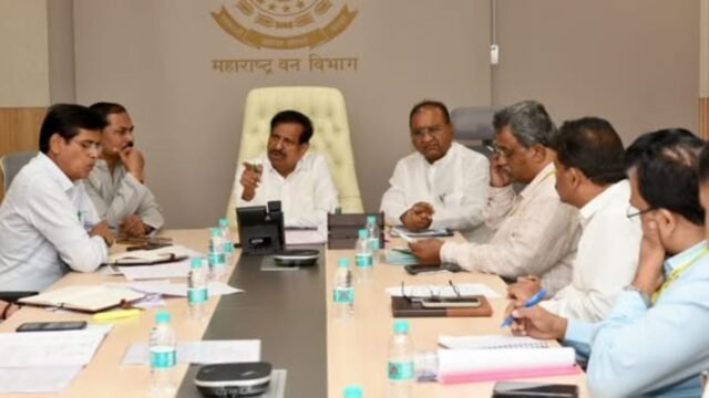 Accelerate development works in the Umarkhed forest range; prioritize environmental conservation – Forest Minister Ganesh Naik.
