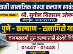गौरी-गणपती सणासाठी पुणे–कल्याण मार्गे रत्नागिरी विशेष गाडी कायमस्वरूपी सुरू करण्याची मागणी