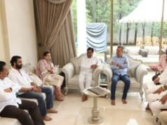मंत्री दत्तात्रय भरणे, आदिती तटकरे, बाबासाहेब पाटील, यांनी घेतली पद्मश्री डी. वाय. पाटील कुटुंबीयांची सांत्वनपर भेट