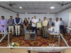 नवापूर येथे पालकमंत्र्यांच्या उपस्थितीत तालुकास्तरीय आढावा बैठक संपन्न