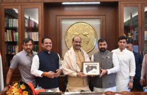 विधानपरिषद उपसभापती सचिन अहिर यांच्याकडून केंद्रीय मंत्र्यांच्या सदिच्छा भेटी