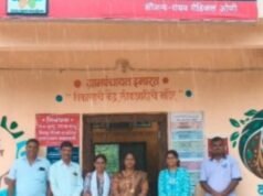 राजापूर पं सं सभापती सौ. नंदिनी कदम यांची ग्रामपंचायत कळसवलीला सदिच्छा भेट