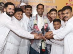 श्री म्युझिक पखवाज विद्यालयातर्फे घाटकोपर येथे गुरुवंदना कार्यक्रम संपन्न