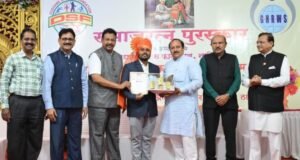 राष्ट्रीय आदर्श शिक्षक पुरस्काराने प्रशांत भगवान शिंदे सन्मानित