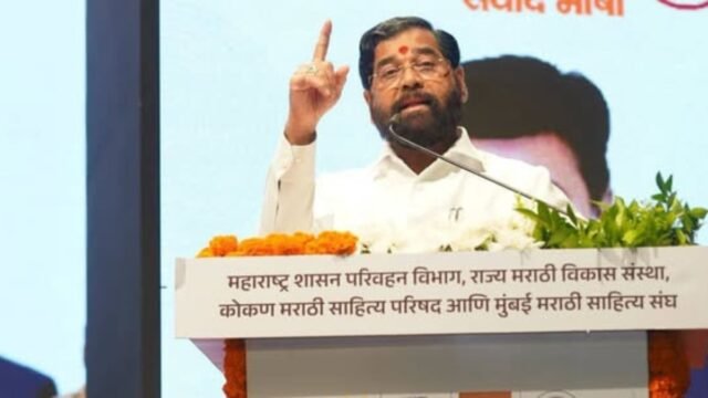 1.25 lakh rickshaw and taxi drivers receive Marathi proficiency certificates; ‘Marathi is the language of devotion’ – Deputy Chief Minister Eknath Shinde.